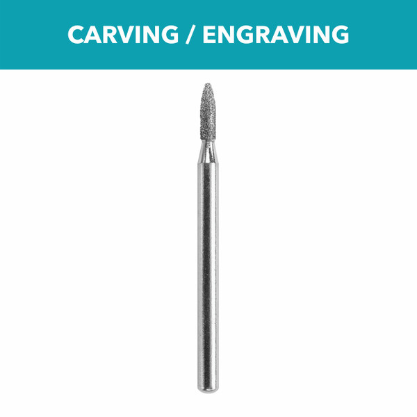 Dremel 7144 3/32 In. Diamond Taper Point