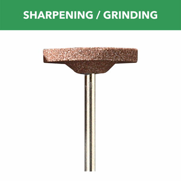 Dremel 8215 1 In. Aluminum Oxide Grinding Stone