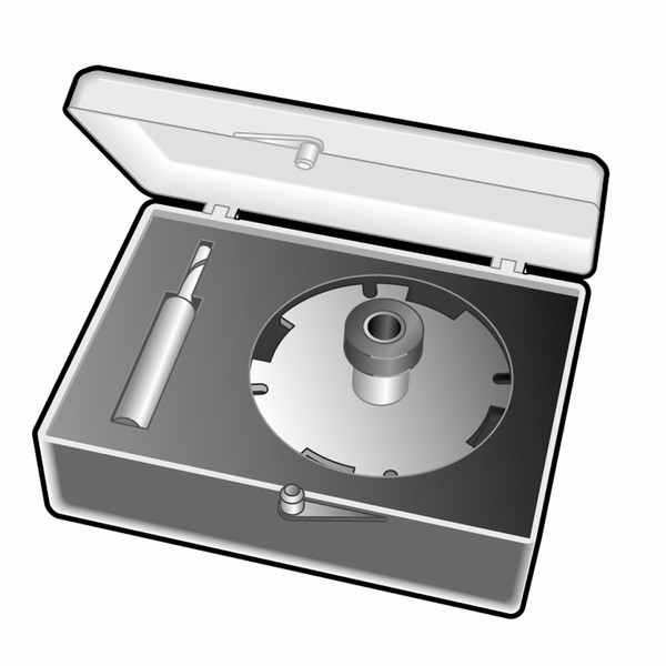 Bosch RA1117 31/64 In. x 13/16 In. x 5/8 In. General Application Template Guide