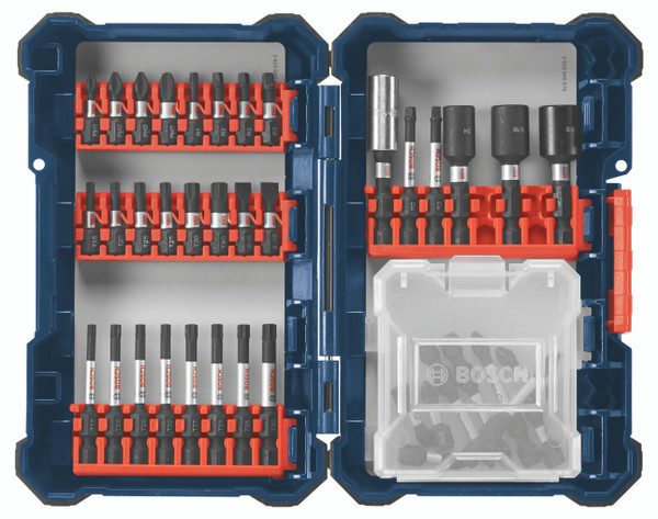 Bosch SDMS40 40 pc. Impact Tough Screwdriving Custom Case System Set