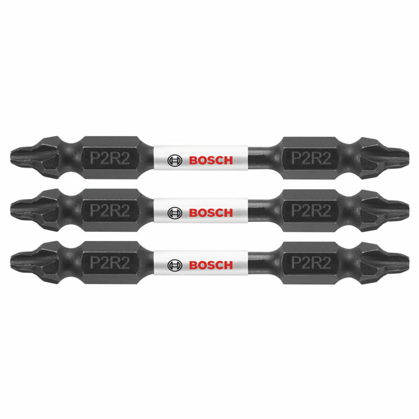 Bosch ITDEP2R22503 3 pc. Impact Tough 2.5 In. Phillips/Square Double-Ended Bits