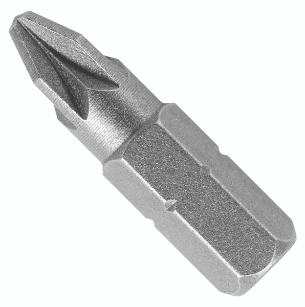 Bosch 27046 1 In. Pozidriv PZ2 Insert Bit (Bulk)