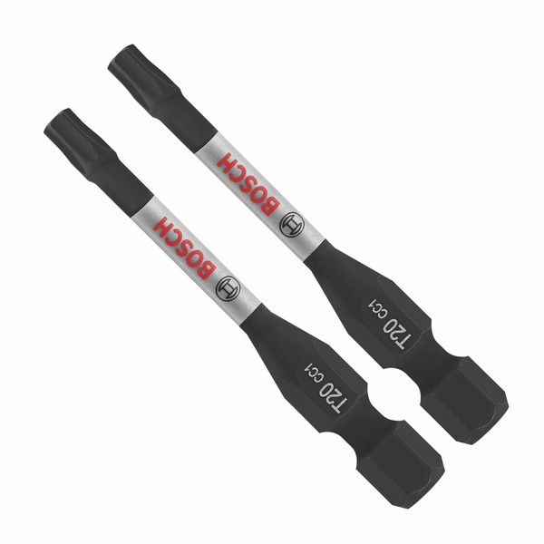 Bosch ITDT20202 2 pc. Driven 2 In. Impact Torx #20 Power Bits