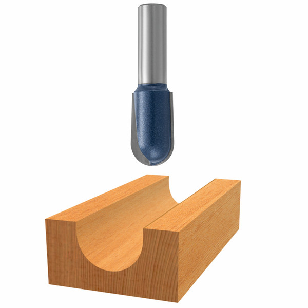 Bosch 85450M 3/8 In. x 3/4 In. Carbide Tipped Extended Round Nose Bit