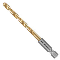 Bosch TI4139IM 12 pc. 3/16 In. Impact Tough Titanium Nitride Coated Drill Bits
