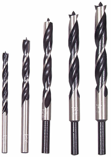 Bosch B14616 5 pc. Brad Point Drill Bit Set