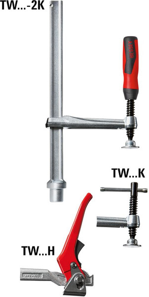 Bessey TW28-30-12-2K Clamp, fixed, composite, 28 mm