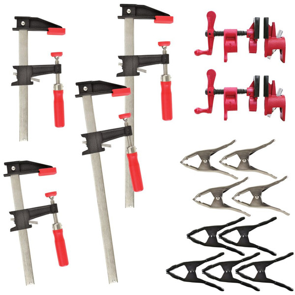 Bessey XM7-B Clamp, spring, steel, 3 In. (8 Pack)