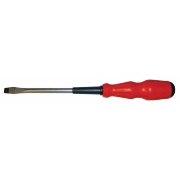Alfa Tools SCDE115C 17/64 x 8" Slotted Ergonomic Screwdriver Carded