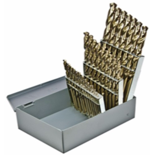 Alfa Tools COM50198A 19pc Cobalt Metric Jobber Drill Set Alfa Tools COM50198A 19pc Cobalt Metric Jobber Drill Set