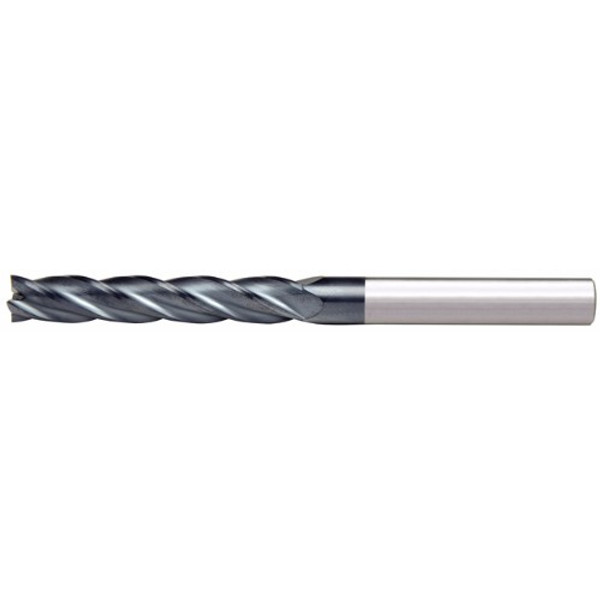 Alfa Tools 3/8X3/8 4 FLUTE SINGLE END CENTER CUTTING LONG ALTIN CARBIDE END MILL