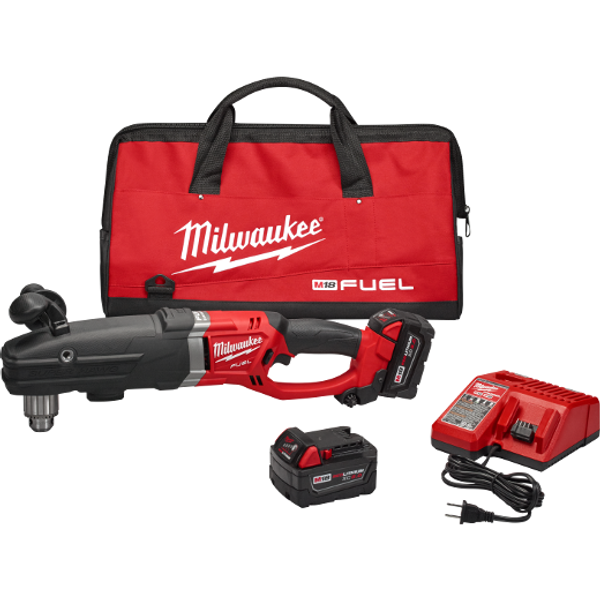 Milwaukee I M18 FUEL  SUPER HAWG  1/2" RIGHT ANGLE DRILL KIT