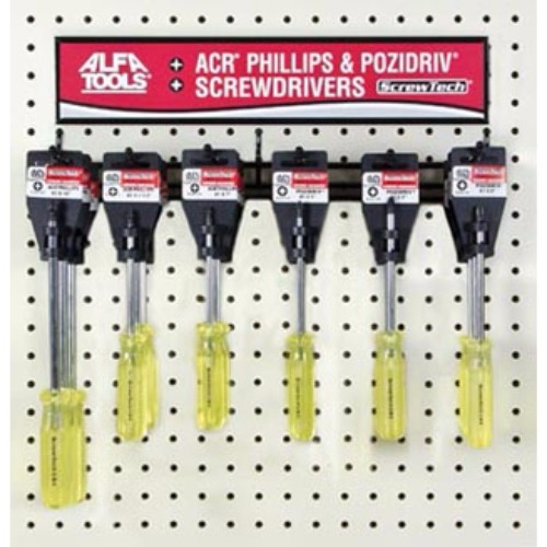 Alfa Tools SCD171H #2 x 6-1/2 Pozidriv Screwdriver Hanger