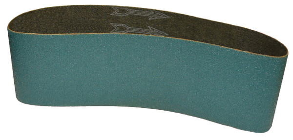 Alfa Tools ABZ42440 4" x 24" 40 Grit Zirconia Abrasive Belt
