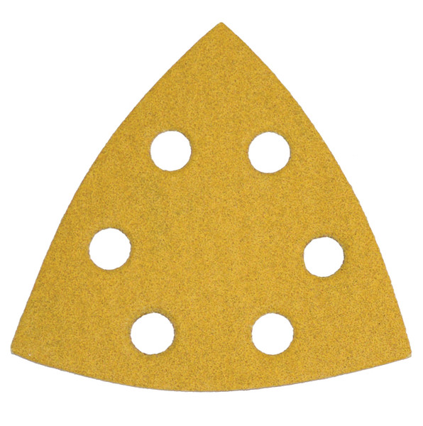 Alfa Tools PTAM180 180G PSA Milwaukee Triangles Aluminum Oxide Gold Paper