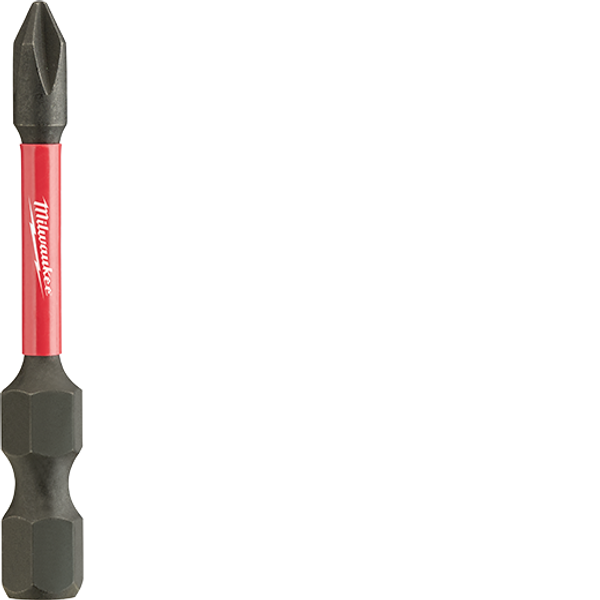 Milwaukee 48-32-4760 SHOCKWAVE 2 in. Impact Phillips #1 Power Bits-Bulk 25