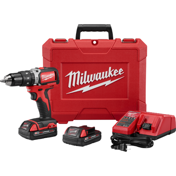 Milwaukee I M18  Â½â€ COMPACT BRUSHLESS HAMMER DRILL/DRIVER KIT