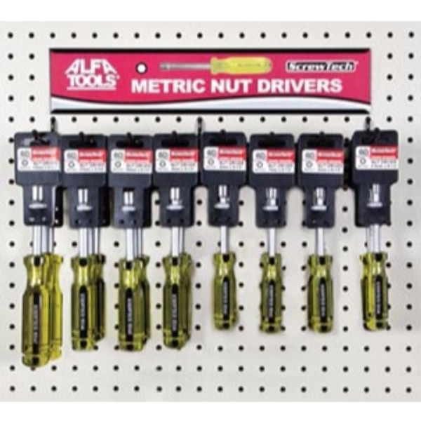Alfa Tools ND161H 6.0 mm Nut Driver With Hanger