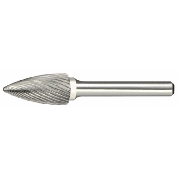 Alfa Tools SG-1L  CARBIDE BURR TREE POINTED END 6" OAL SINGLE CUT