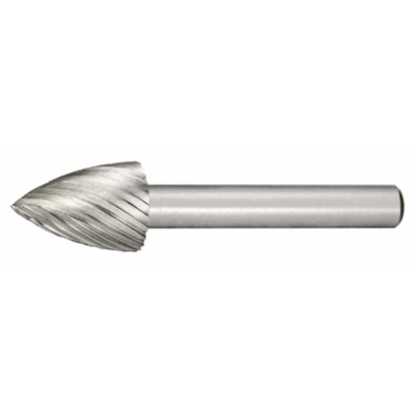 Alfa Tools SM-5 CARBIDE BURR TAPER CONE POINTED SINGLE CUT