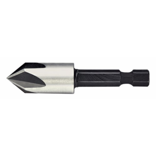 Alfa Tools C5F50562 1/2 x 1/4 Hex Shank 82° 5Fl Countersink