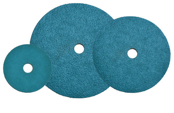 Alfa Tools FDS61944 4" x 5/8 50 Grit Zirconia Supreme Resin Fibre Disc, 25 Pack