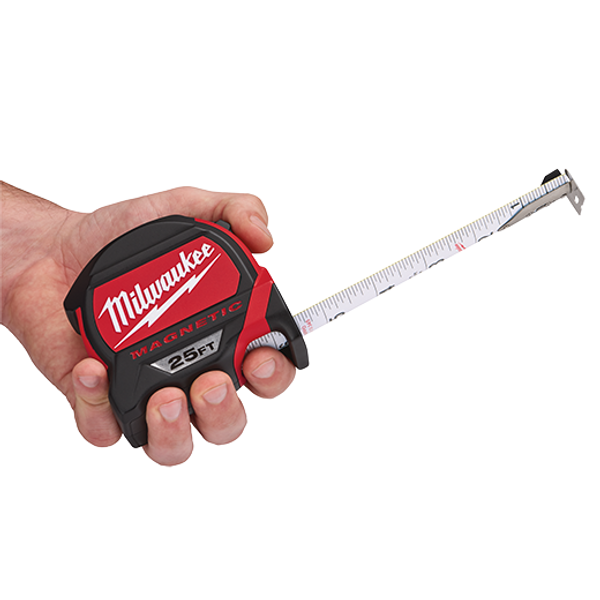 Milwaukee I 25ft Premium Magnetic Tape Measure