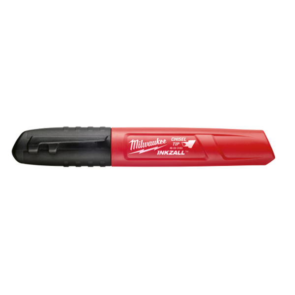 Milwaukee 48-22-3130 INKZALL Black Chisel Tip Marker
