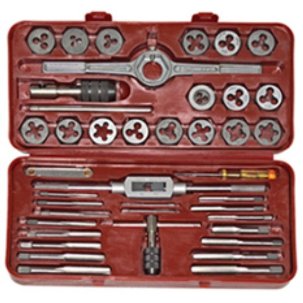 Alfa Tools TDS66045C 45pc 6 mm-24 mm Carbon Steeltap/Die Set