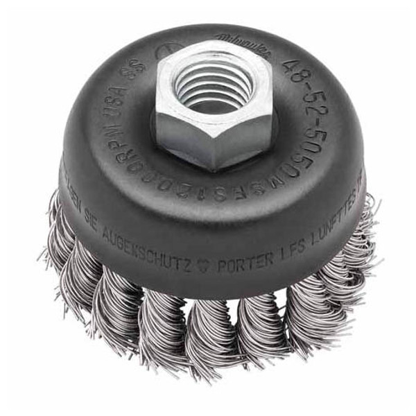 Milwaukee I BRUSH 3" KNOT CUP