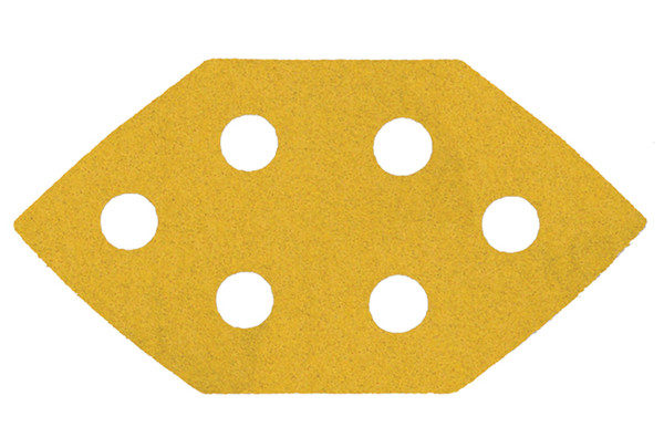 Alfa Tools PTAD2120 120G PSA Diamond Triangles Aluminum Oxide Gold Paper