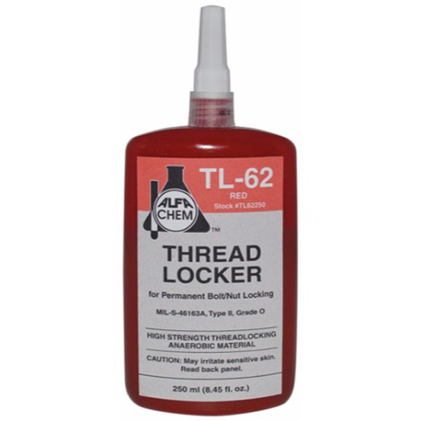 Alfa Tools 10ML. TL62 PERMANENT THREAD LOCKER