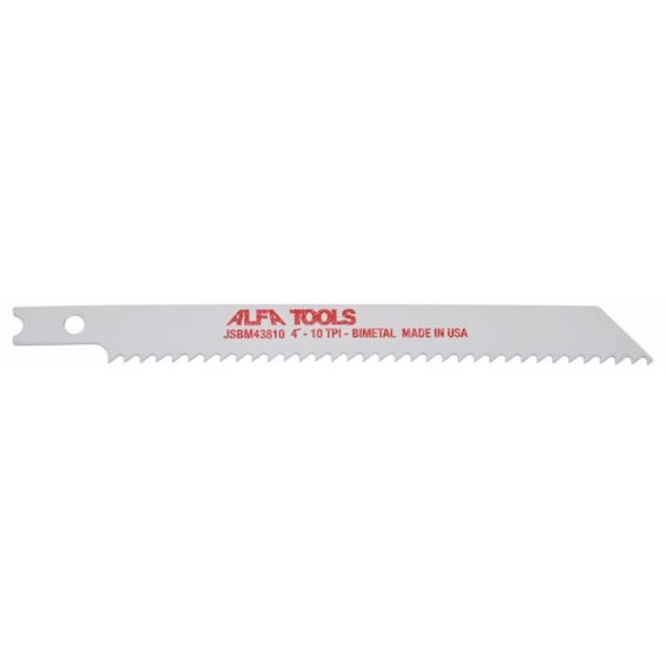 Alfa Tools BI-METAL 4" 6TPI JIG SAW BLADE