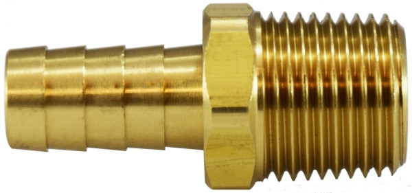 Midland Metal 32456 Rigid Adapter, 1/2 in Hose x 1/2 in Male BSPT, Brass Midland Metal 32456 Rigid Adapter, 1/2 in Hose x 1/2 in Male BSPT, Brass