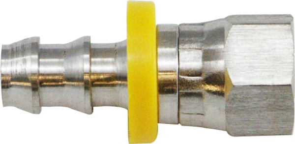 Stainless Steel Female 37 Deg JIC Flare Swivel 3/8X3/8 SS POHB X F JIC FL SWIV - 30266SS