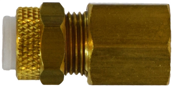 Female Connector 3/16 X 1/8 POLY-FLO X FIP ADAPT - 20257