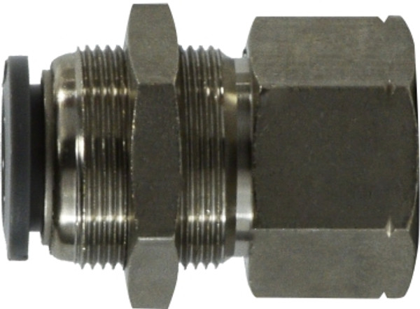 Midland Metal 20173C Bulkhead Connector, 3/8 in Push-In x 3/8 in FIP, Composite Midland Metal 20173C Bulkhead Connector, 3/8 in Push-In x 3/8 in FIP, Composite