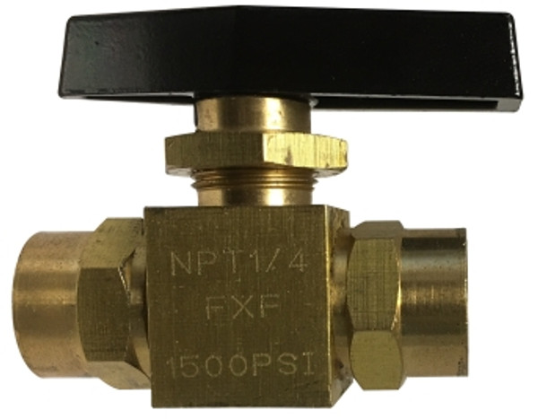 Female x Female 1/8FPTX1/8FPT INSTRU. BALL VALVE - 46830