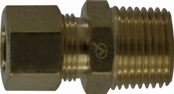 LF Comp Male Adapter 3/16 X 1/4 COMP X MIP ADPT-AB1953 - 18178LF