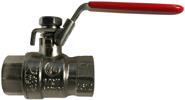 Midland Metal 941124NP Ball Valve, 3/4 in Nominal, FPT x FPT, 600 psi WOG Pressure, -20 to 300 deg F