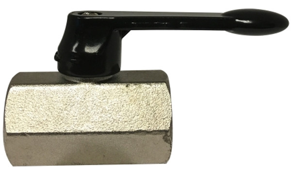 Midland Metal 46935L Mini Ball Valve, 1/4 in Nominal, FPT x FPT, 450 psi Pressure, 32 to 176 deg F