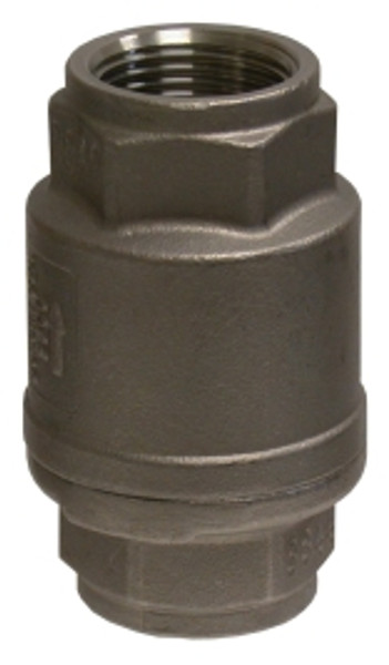 Midland Metal 949401 Y-Pattern Strainer In-Line Check Valve, 1/4 in Nominal, FNPT x FNPT, Import