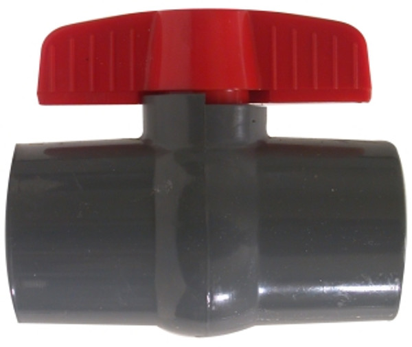 Slip x Slip Ball Valve 3/4 SOCKET SCH 80 PVC BALL VALVE - 899051