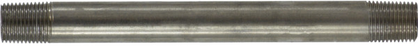 Stainless Steel Nipple 1/8 Diameter 304 S.S. 1/8 X 5 304 SS NIPPLE - 48009