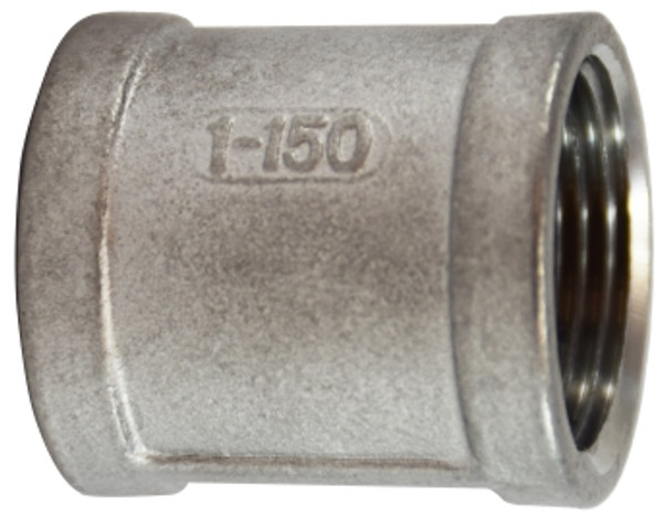 Coupling 304 S.S. 1 304 SS BANDED COUPLING - 62415