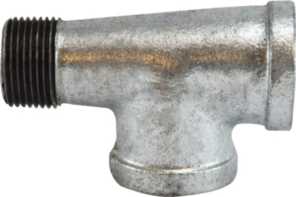 Midland Metal 64364 Street Tee, 3/4 in Male Threaded x 3/4 in Female Threaded x 3/4 in Female Threaded, Iron