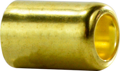 Midland Metal 32590 Smooth Hose Ferrule, 1.2 in Nominal, Compression, Brass