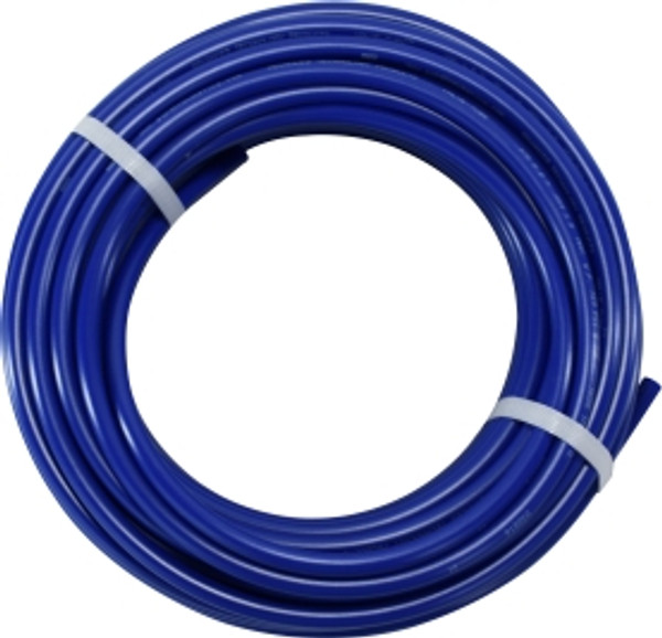 100 Blue Polyethylene Tubing 1/4 OD BLUE POLY TUBING 100 - 73204U