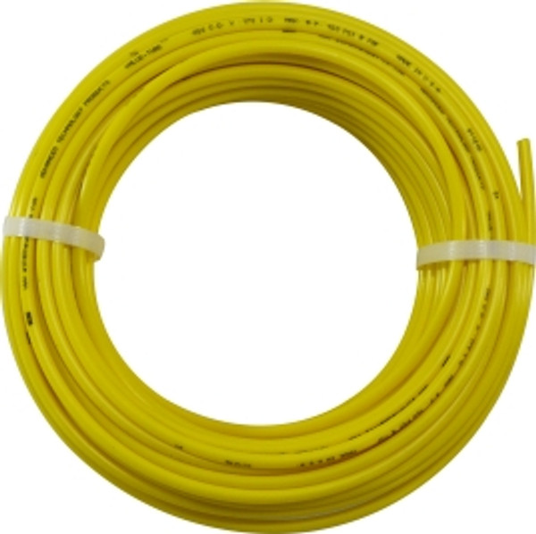 100 Yellow Polyethylene Tubing 5/16 OD YELLOW POLY TUBING 100 - 73205Y