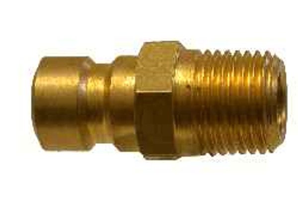 Male Plug 1/4 Mold Coolant Line 1/8 MALE PLUG-BRASS 1/4 MOLD - 29900